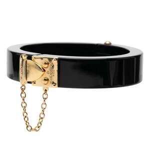 LOUIS VUITTON Black Charm Bracelet